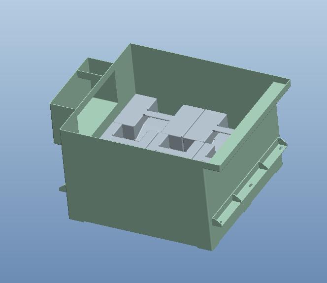 How this insert looks in the material vat 