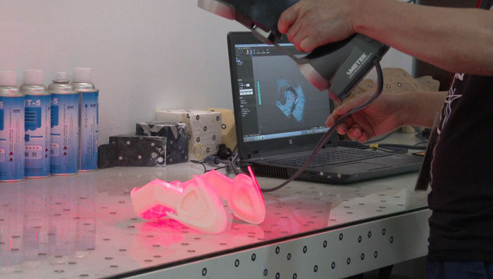 3D Scanning: verifying the integral degree of printed parts