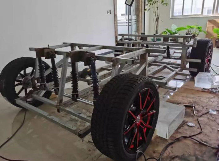 automobile build body frame