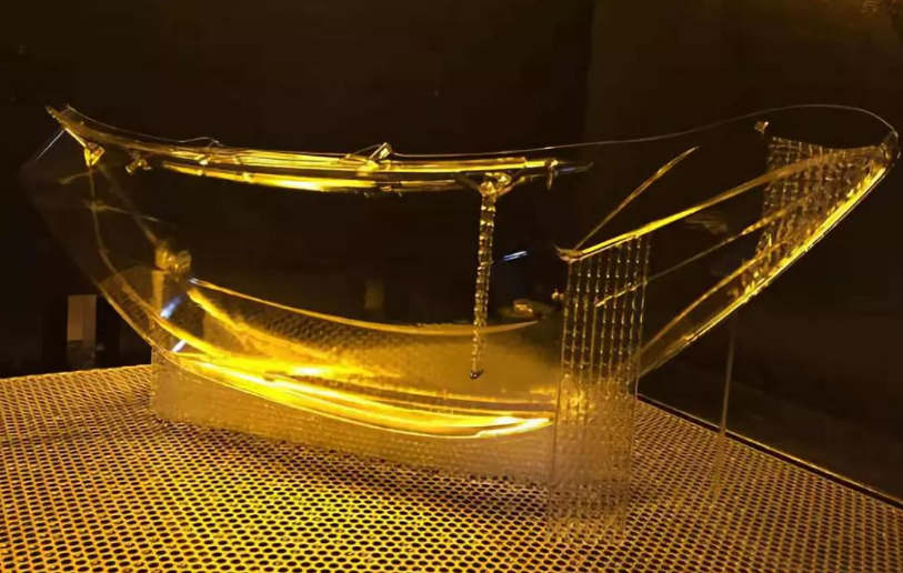 3D printing the car lamp